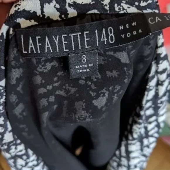 Lafayette 148 New York Silk Blouse - Picture 3 of 4